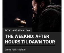 The Weeknd: After Hours Til Dawn Tour