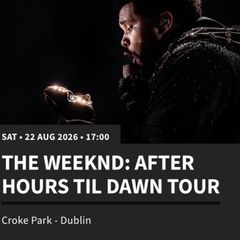 The Weeknd: After Hours Til Dawn Tour