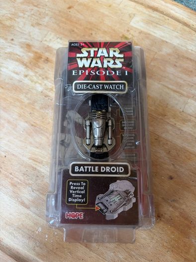 Star Wars battle droid watch