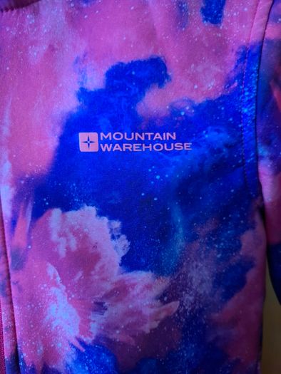 Girls raincoat mountain warehouse 7/8 yrs