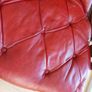 antique leather armchair Image 4