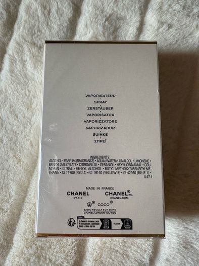 Coco Chanel Mademoiselle Eau de Parfum 100mls