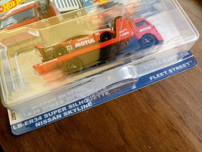 Hot Wheels Nissan Skyline LB-ER34 Super Silhouette Fleet Street