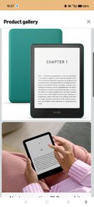 Kindle Paperwhite 12th Generation Jade  Signature Edition Ad free