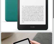 Kindle Paperwhite 12th Generation Jade  Signature Edition Ad free