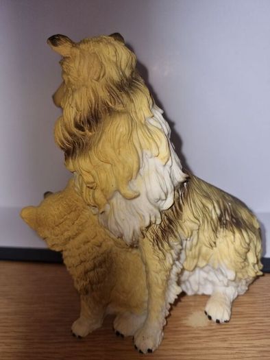 Sheltie Collie Dog Family Figurine