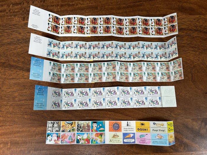 Stamp Collection Bundle GB Britain 1990-1999 MNH / FDC and more