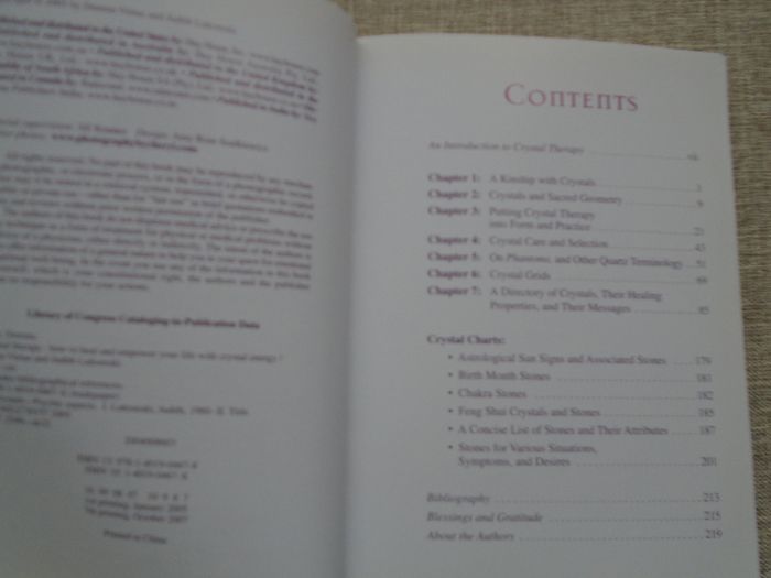 Crystal Therapy, Doreen Virtue, Paperback book, non fiction book