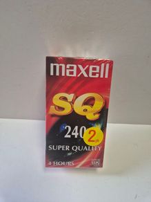 Maxell SQ 240 Super Quality VHS 2-pack