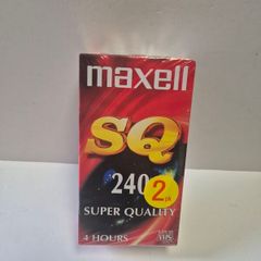 Maxell SQ 240 Super Quality VHS 2-pack
