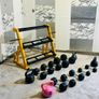 Dumbbells Kettlebels With Stand Image 7