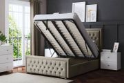 New Ottoman Gaslift Beds Double Bed 4ft Bed Single Bed Bed with Mattress King Bed