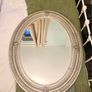 Silver decorative mirror pair Image 4
