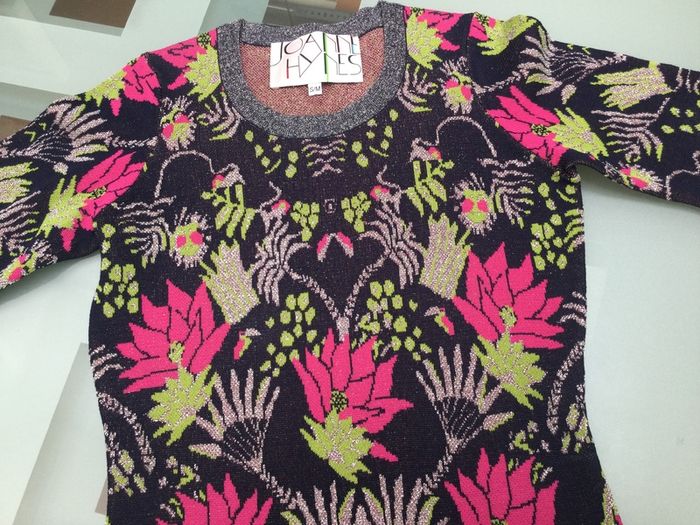 Joanne Hynes Designer Lurex Top Size 10