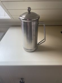 Stainless steel French cafetiere / coffee pot