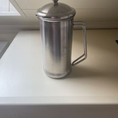 Stainless steel French cafetiere / coffee pot