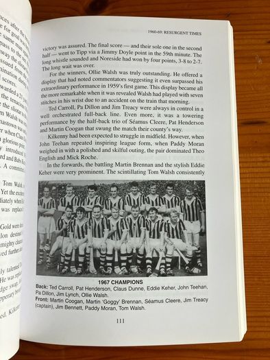 Sport book: The Stripy Men.Kilkenny's Hurling Story To 2008'