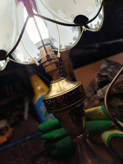 Vintage Brass Table Lamps