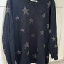 Jojo Maman Bebe navy star maternity jumper Image 3