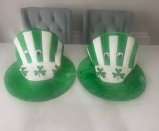 St. Patrick's day hats.