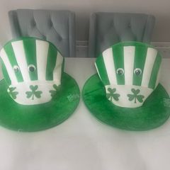 St. Patrick's day hats.