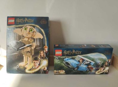 LEGO Harry Potter Bundle  Dobby and Flying Ford Anglia