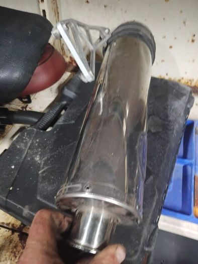 bike exhaust end cans
