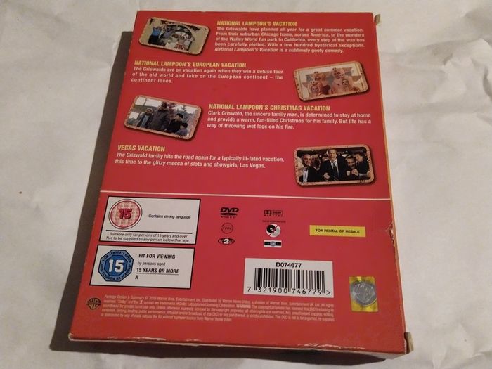Chevy Chase Vacation Collection Dvd Boxset