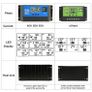 Solar Charge Controller 50A 12V/24V PWM Auto Paremeter Adjustable LCD Display with Dual USB Load Timer Setting ON/Off Hours Solar Regulator Image 3