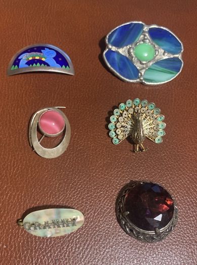 Sterling Silver Brooch