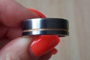 Tungsten Titand ring size U