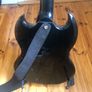 2009 Epiphone '65 Maestro Deluxe SG G-400 Ebony Solidbody Image 5