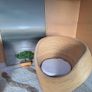 Bamboo Rattan Curved Statement Armchairs and rrp 800 Image 2