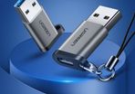 2 X Ugreen Aluminum Alloy USB 3.1 Gen 2 (10 Gbps) Type-C (Female) to Type-A (Male) 3A/60W Premium Adapter Convertor (Brand New/Warranty)