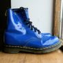 Dr Martens Blue Boots 1460W Size 6(39) Image 5