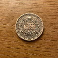 1 Rupee, India, 1944