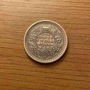 1 Rupee, India, 1944