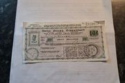 1966 Irish Postal  Order