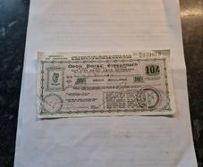 1966 Irish Postal  Order