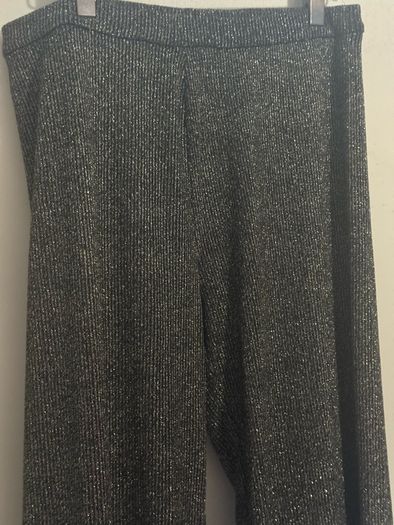 BNWT F&F stretchy gold stretchy wide leg pants for women size UK18/20 EU46/48 Postage included