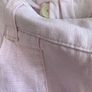 Freda ladies pink linen skirt Image 5