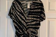 Brand New River Island Leopard Print Top