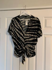 Brand New River Island Leopard Print Top