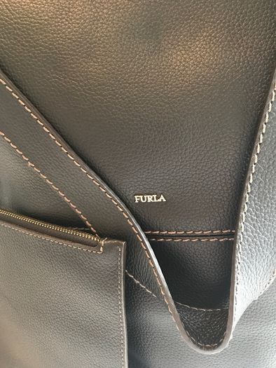 Brand new Furla leather shoulder bag