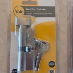 Yale Euro Turn Cylinder 35/10/35 80mm Standard Security