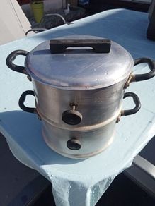 Vintage BCM/Pyramid Aluminum Steamer Pot