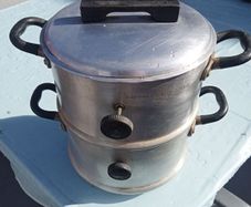 Vintage BCM/Pyramid Aluminum Steamer Pot