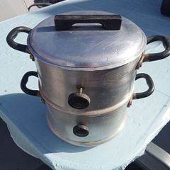 Vintage BCM/Pyramid Aluminum Steamer Pot