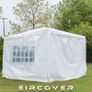 Gazebo Canopy  Party Tent  3m x 3m  White Image 2