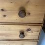 Restored Vintage 5-Drawer Pine Chest of Drawers Image 8